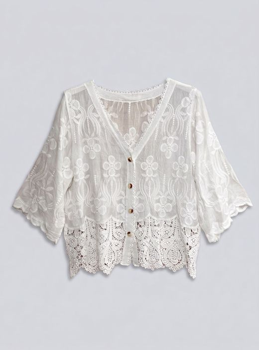 Chaqueta Fornells blanca