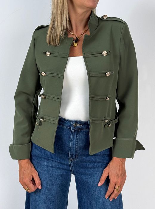 Chaqueta Napoleón Kaki