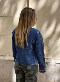 Chaqueta Napoleón Tejana Azul