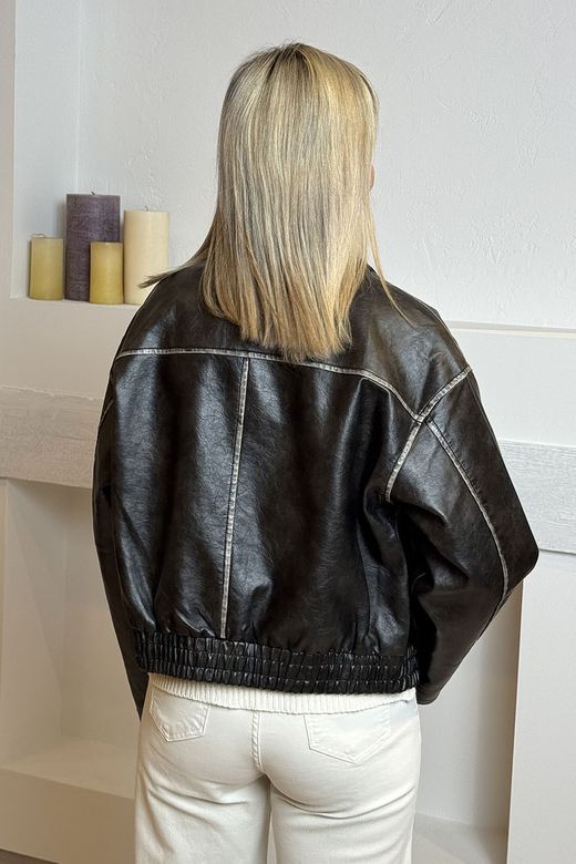 Chaqueta retro Indiana marrón