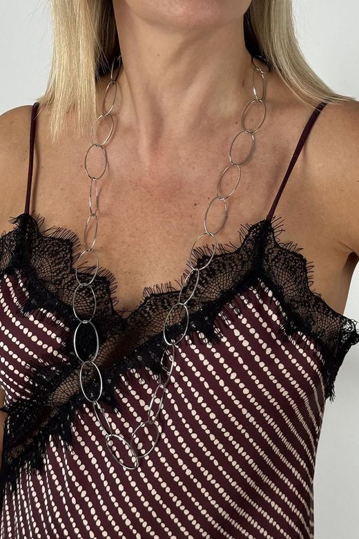 Collar Geneve silver