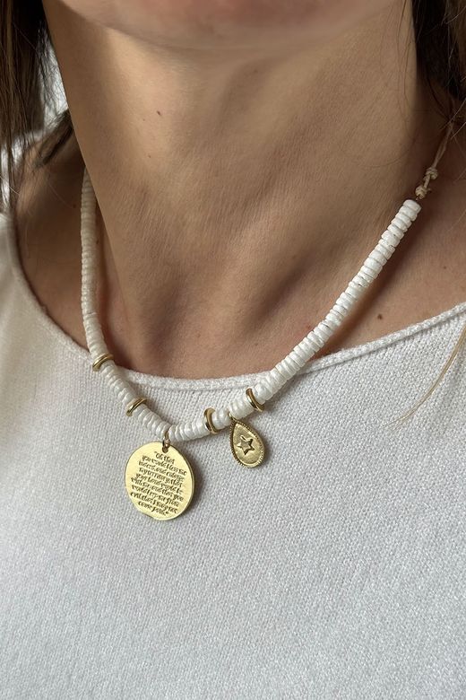 Collar medallas gold