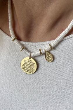 Collar medallas gold