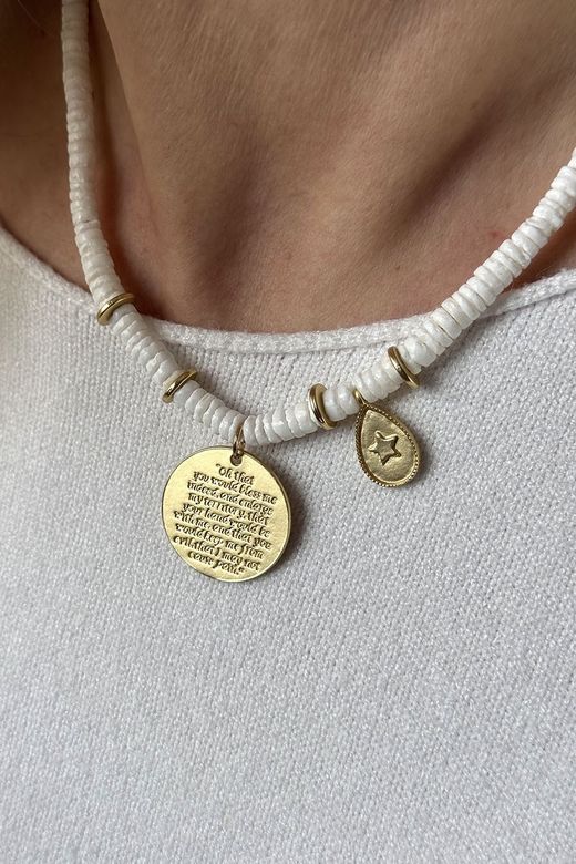 Collar medallas gold