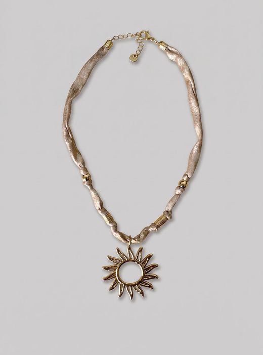 Collar Sol Dorado Llafranc