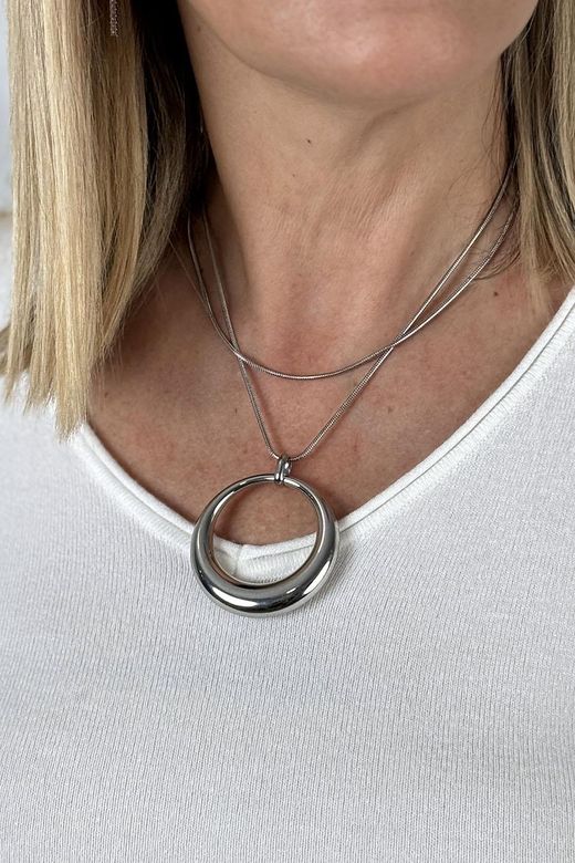 Collar Verona silver