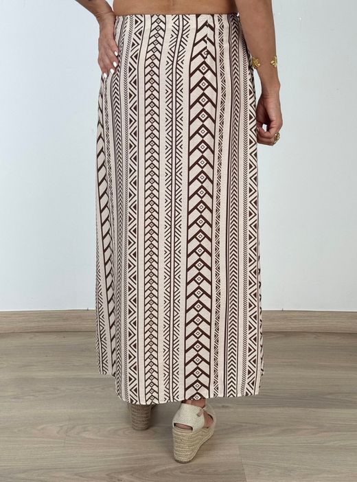 Falda-pareo Zanzíbar beige