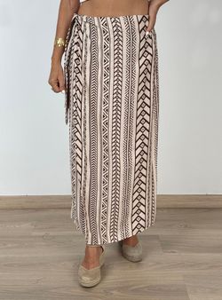 Falda-pareo Zanzíbar beige