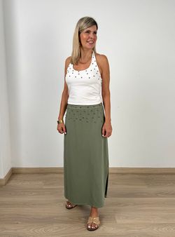 Falda Santorini kaki