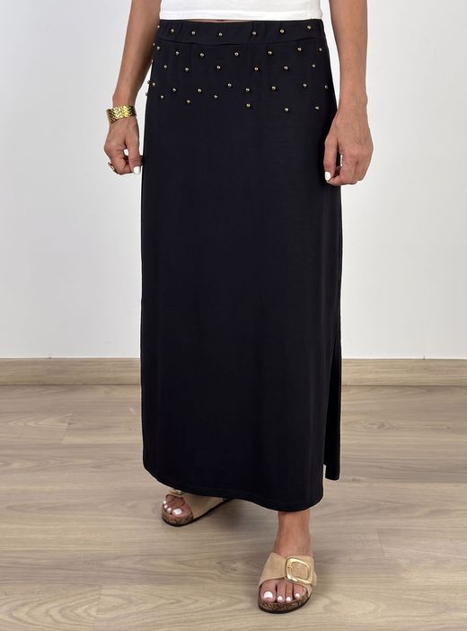 Falda Santorini negra