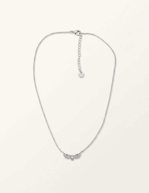 Gargantilla Corazón Alado Silver