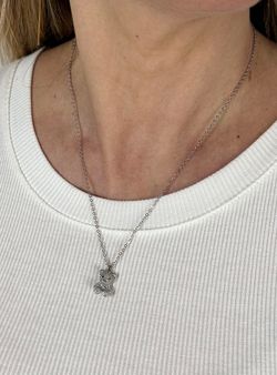 Gargantilla osito silver