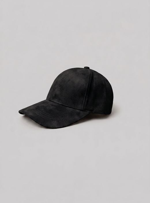 Gorra Béisbol Antelina Negra