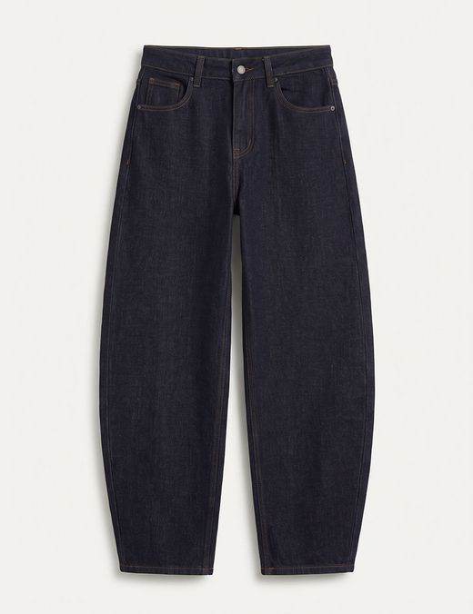 Jeans Barrel Denim Oscuro