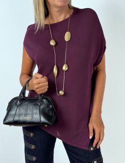 Jeans Rectos de Estilo Militar azul