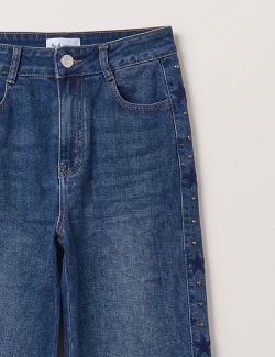 Jeans Wide Leg Stella Side
