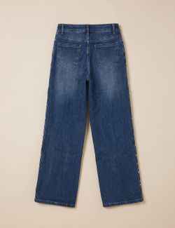 Jeans Wide Leg Stella Side