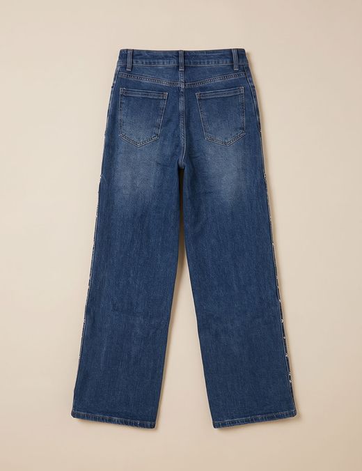 Jeans Wide Leg Stella Side