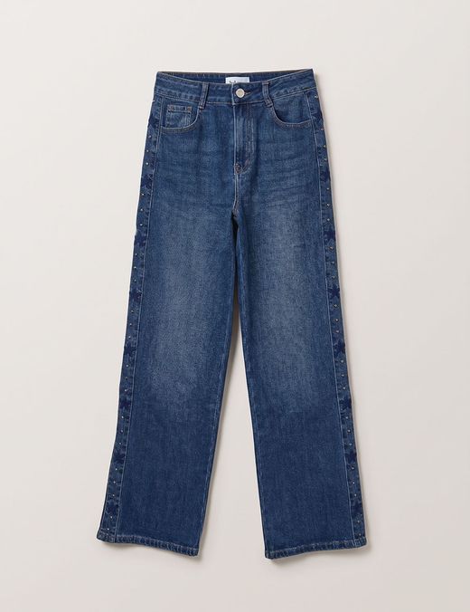 Jeans Wide Leg Stella Side