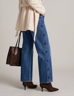 Jeans Wide Leg Stella Side