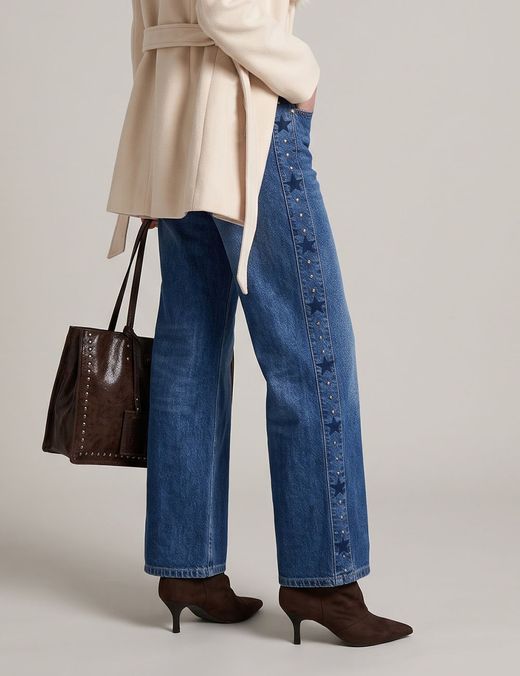 Jeans Wide Leg Stella Side