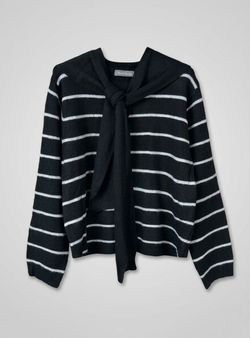 Jersey con capa negro-crudo