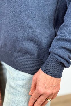 Jersey con tachuelas Berta marino