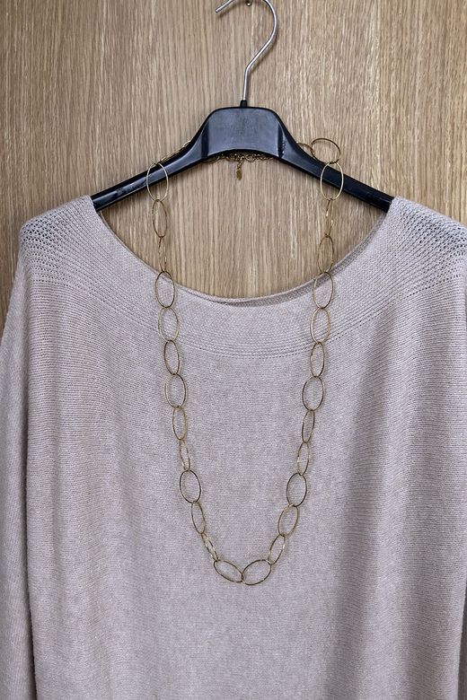 Jersey de lana Belma beige