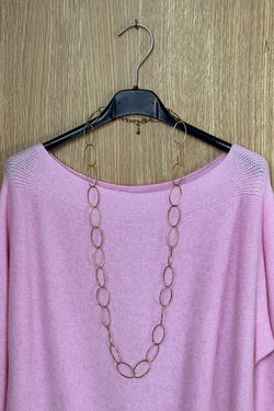 Jersey de lana Belma rosa