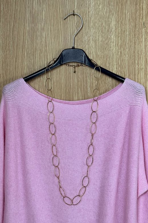 Jersey de lana Belma rosa