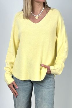 Jersey de punto Aimar amarillo