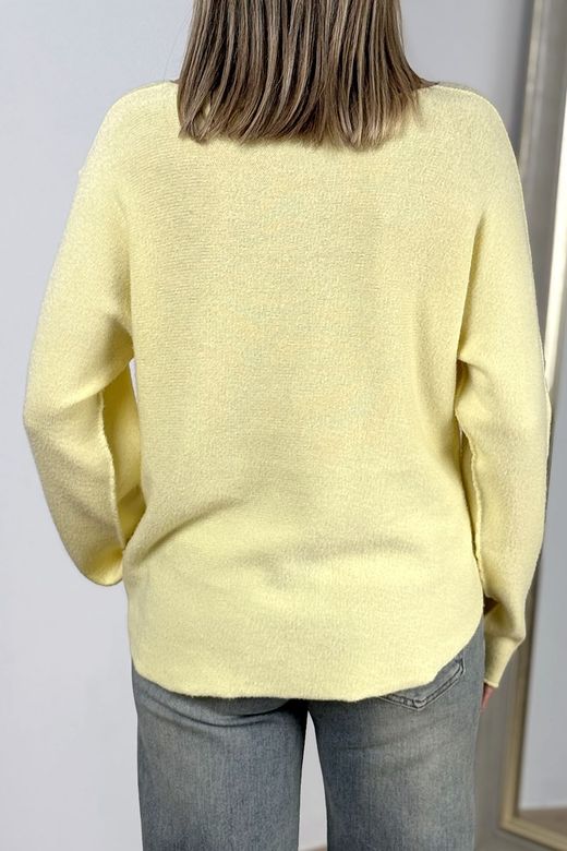 Jersey de punto Aimar amarillo