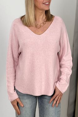 Jersey de punto Aimar rosa