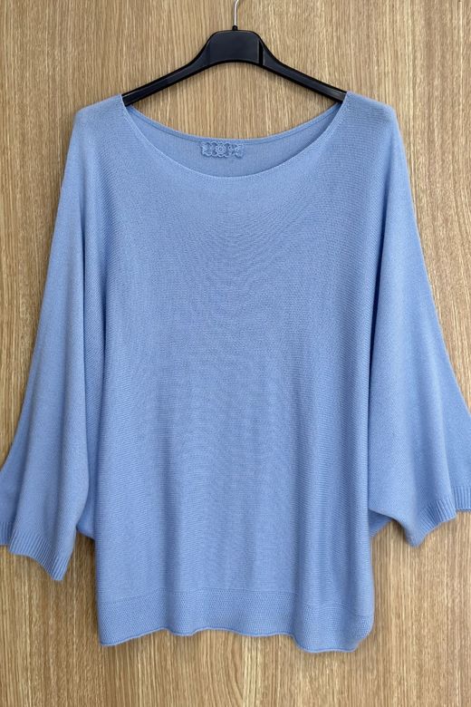 Jersey de punto Aroa azul