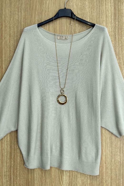 Jersey de punto Aroa beige