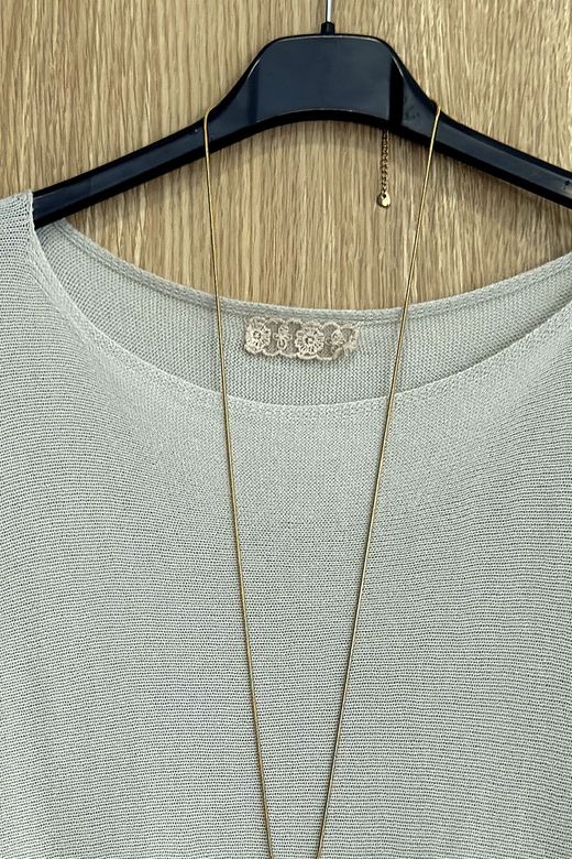 Jersey de punto Aroa beige