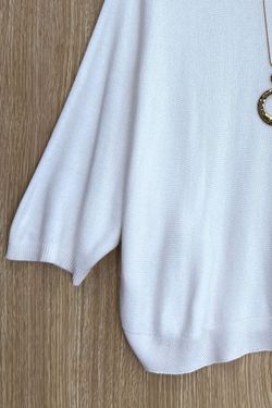Jersey de punto Aroa blanco