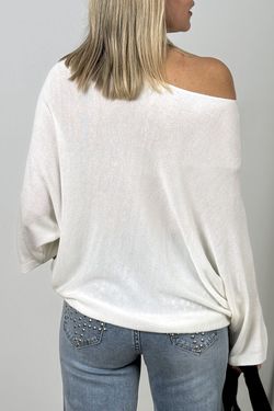 Jersey de punto Aroa blanco