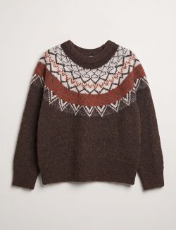 Jersey de Punto Jacquard Alpino