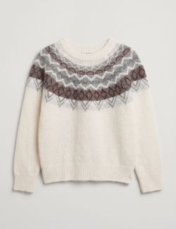Jersey de Punto Jacquard Alpino