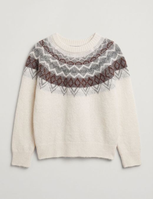 Jersey de Punto Jacquard Alpino