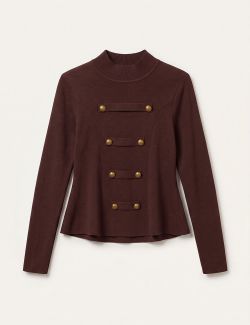 Jersey Estilo Militar Marrón
