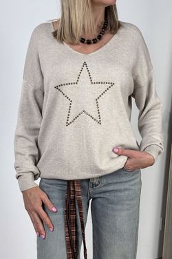 Jersey Estrella beige