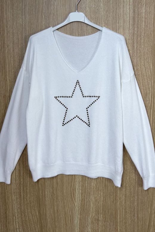 Jersey Estrella blanco