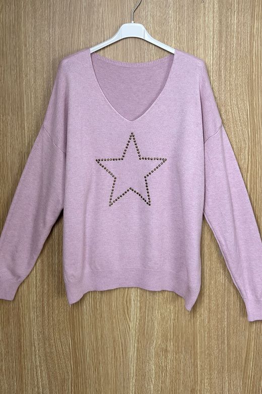 Jersey Estrella rosa