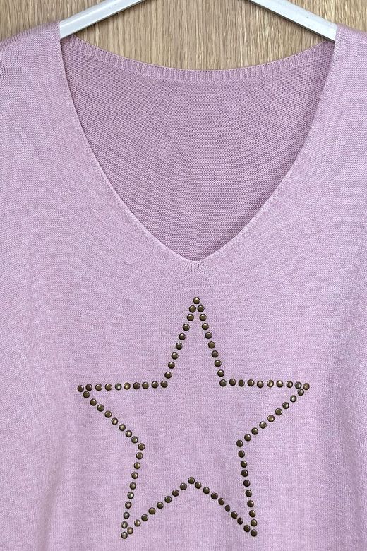 Jersey Estrella rosa