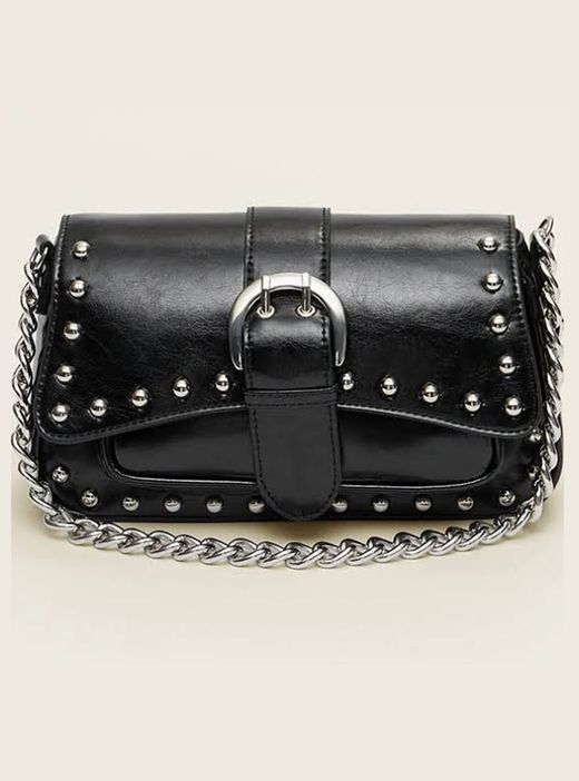 Mini bag tachuelas negro