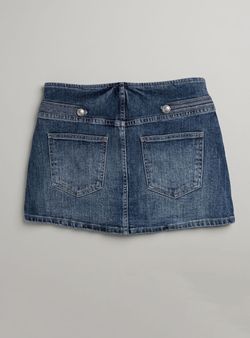 Minifalda vaquera Napoleón azul denim