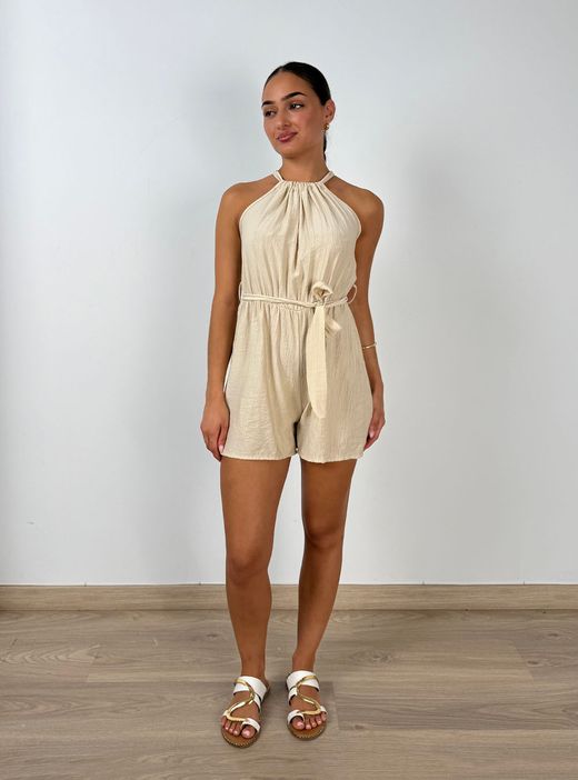 Mono corto Sitges beige