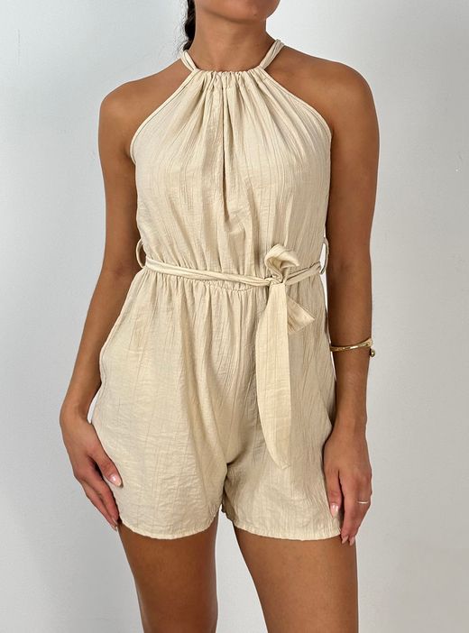 Mono corto Sitges beige